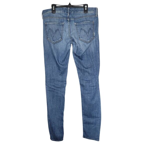 Mother Skinny Jeans The Looker Medium Kitty Size 28 - Picture 4 of 5